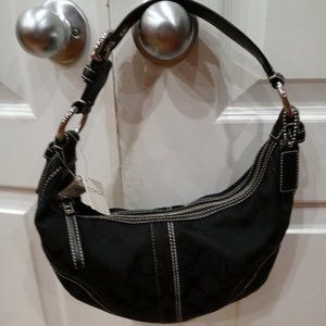 COACH NWT Black Vintage Hobo
